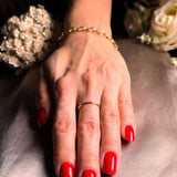 Anel Antônio Bernardo Em Ouro Amarelo