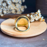 Anel Antônio Bernardo Bold Spoun Em Ouro Amarelo