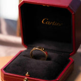 Anel Aliança Cartier Love Original Em Ouro Amarelo