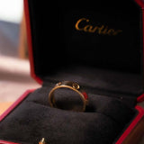 Anel Aliança Cartier Love Original Em Ouro Amarelo