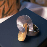 Anel Hstern Grupo Corpo Lecuona Em Ouro Amarelo E Nobre