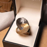 Anel Hstern Grupo Corpo Lecuona Em Ouro Amarelo E Nobre