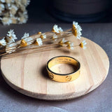 Anel Aliança Cartier Love Original Em Ouro Amarelo