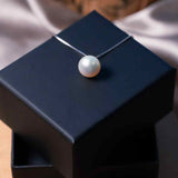 Pingente Sophie Pérola Natural Em Ouro Branco