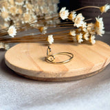 Anel Falange Princesa Em Ouro Amarelo