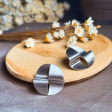 Brincos Redondos Antônio Bernardo Em Ouro Branco