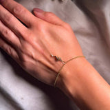 Pulseira Hstern Mycollection Fadinha Em Ouro Amarelo