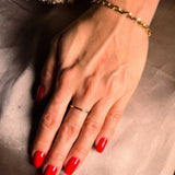 Anel Antônio Bernardo Em Ouro Amarelo