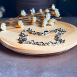 Pulseira Elos Infinito Em Ouro Branco