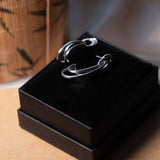 Brincos Pendente Curvas Em Ouro Branco Com Diamantes