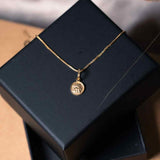 Pingente Medalha Anjo Da Guarda Em Ouro Amarelo