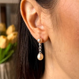 Brincos Vivara Coleção Drop Em Ouro Branco