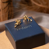 Brincos Hstern Orbis Descriptio Em Ouro Amarelo E Diamantes