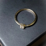 Anel Solitário Vivara Em Ouro Amarelo Com Diamante 15 Pontos