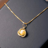 Pingente Singular Em Ouro Amarelo Com Pérola 04mm