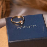 Anel Solitário Hstern Antares Com Diamante De 30 Pontos