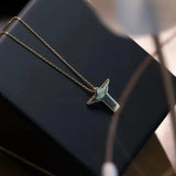 Colar Elo Cartier Em Ouro Amarelo Com Cristo Redentor