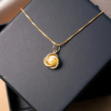 Pingente Singular Em Ouro Amarelo Com Pérola 04mm