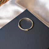 Anel Ramos Em Ouro Amarelo Com Diamantes