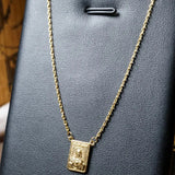 Colar Escapulário Cartier em Ouro Amarelo 64 Centímetros