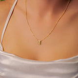 Colar Escapulário Cartier em Ouro Amarelo 64 Centímetros