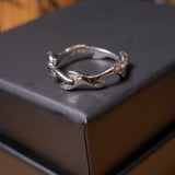 Anel Hstern  Louros Da Vitória Em Ouro Branco Com Diamantes