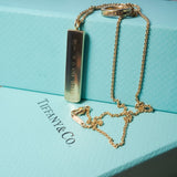 Colar Tiffany & Co 1837 Em Ouro Amarelo