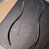 Brincos Hstern Mycollection em Ouro Branco