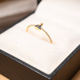 Anel Delicado Nossa Senhora Aparecida Em Ouro Amarelo