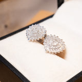 Brincos Vivara Classic Corações em Ouro Branco