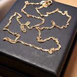 Colar Corrente Singapura em Ouro Amarelo 50 Centímetros