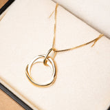 Corrente veneziana de ouro amarelo com pingente coleção Volúpia. Comprimento 45 cm e peso 4.6g.