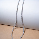 Colar Riviera Em Ouro Branco Com Diamantes De 05 Pontos 9,75 Cts