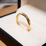 Anel Aliança HSTERN Costanza em Ouro Amarelo