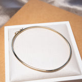 Pulseira Bracelete Delicada Em Ouro Amarelo