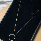 Colar Uno Em Ouro Amarelo 18K E Diamantes 43 Centímetros