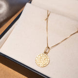 Pingente Mini São Bento Em Ouro Amarelo 18K
