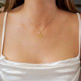 Pingente Mini São Bento Em Ouro Amarelo 18K