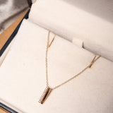 Pingente Monte Carlo em ouro rosê e diamantes.