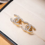 Brinco Chanel Em Ouro Amarelo E Diamantes
