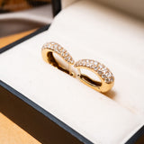 Brinco Argola Shine Em Ouro Amarelo E Diamantes