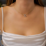 Colar Chanel Em Ouro Amarelo E Diamantes