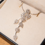 Colar Vivara Infinito Singular Em Ouro Branco E Diamantes