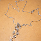 Colar Vivara Infinito Singular Em Ouro Branco E Diamantes