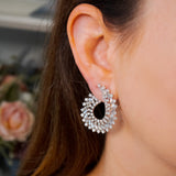 Brincos Royal Espiral Em Ouro Branco E Diamantes 6,76 Cts