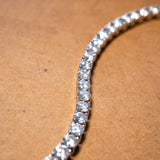 Pulseira Riviera Em Ouro Branco E Diamantes 15 Pontos 7,2 Cts