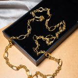 Colar Bold Elos Portugueses Em Ouro Amarelo 79Cm