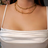 Colar Bold Elos Portugueses Em Ouro Amarelo 79Cm
