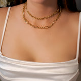 Colar Bold Elos Portugueses Em Ouro Amarelo 79Cm