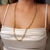 Colar Bold Elos Portugueses Em Ouro Amarelo 79Cm